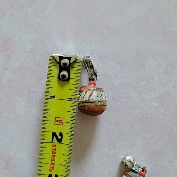 Tribal Ethnic Pueblo earrings Santa fe New Mexico - Picture 3 of 4